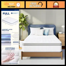 NHYB1-007 NEO HOME Hybrid Mattress Cooling Gel Memory Foam