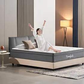 756797965861 NEVERFADE Queen Mattress Box Hybrid Memory Foam