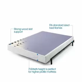 980044711 NIGHT THERAPY Zinus Wood Box Spring King #2