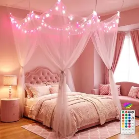 B09C57FX5J NINGBO YINZHOU LANGFU ELECTRONICS CO Bed Canopy