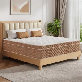 SZZ-12-GRY-US NIQOOIA Twin Mattress Memory Foam Sleep Relief