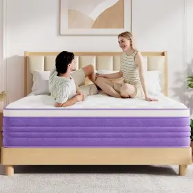 SZZ-12-PPL-US NIQOOIA Mattress Firm Memory Foam Fiberglass