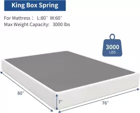 691162082555 NOAH MEGATRON Box Spring King Boxsprings #3
