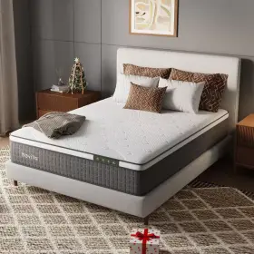 744110914221 NOVILLA Hybrid Memory Foam Innerspring Mattress