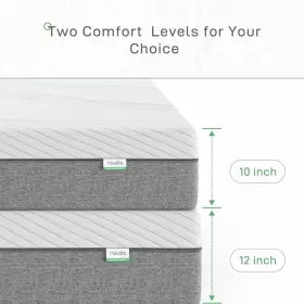 840282706234 NOVILLA Twin Mattress Gel Memory Foam Sleep #3