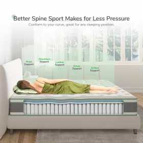 840282716219 NOVILLA Mattress Hybrid Box Wrapped Po #3