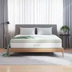 N-M02022-10-Q NOVILLA Queen Mattress Memory Foam Hybrid Coil
