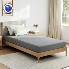NAMM5TXLGYV24 NOVILLA Twin Mattress Memory Foam Airflow Wave