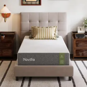 NAMM6TWV53 NOVILLA Twin Mattress Kids Box Nanogel Memory Foam
