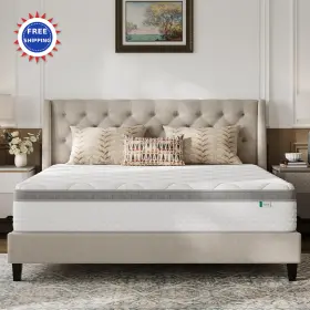 NAMS12QGYV5 NOVILLA Queen Mattress Hybrid Foam Innerspring