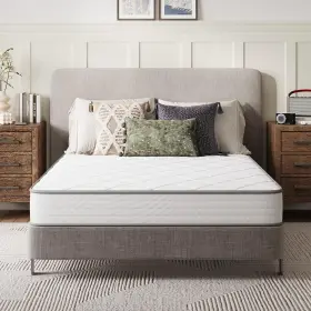 NAMS8TWV2N4 NOVILLA Twin Mattress Hybrid Firm Pocket Spr