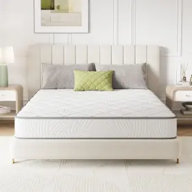 NAMS8TXLWV2N2 NOVILLA Twin Mattress Hybrid Bed Matt