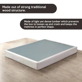 658848099696 NUTAN Box Spring Foundation Mattress Simple #2