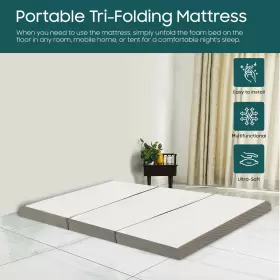 692623145581 NUTAN Folding Zippered Gel Memory Foam Mattress #3