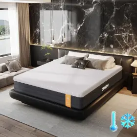MC5V206 OHGENI Queen Mattress Cooling Gel Memory Foam Bed Box