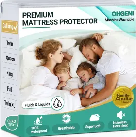 MPW3V110 OHGENI Waterproof Mattress Protector King