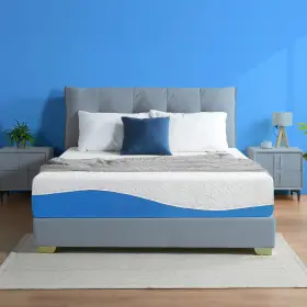 889860001279 OLEE SLEEP Queen Mattress Gel Memory Foam Pres