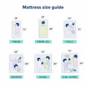 889860020331 OLEE SLEEP Mattress Gel Memory Foam Infused #3