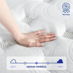 889860118496 OLEE SLEEP Twin Mattress Cloud Hybrid Gel Memory #3