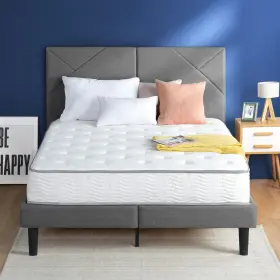 889860118496 OLEE SLEEP Twin Mattress Cloud Hybrid Gel Memory