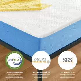 889860124084 OLEE SLEEP Ventilated Gel Infused Memory Foam #3
