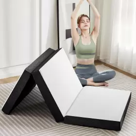 689829997304 OLIXIS Fold Memory Foam Mattress Queen Floor Bed