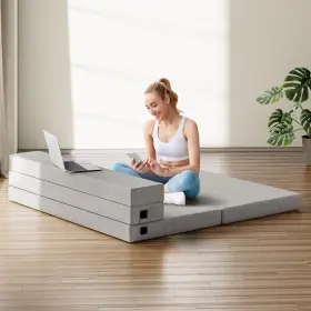 634562382528 ONBRILL Folding Mattress Queen Firm Topper Sofa