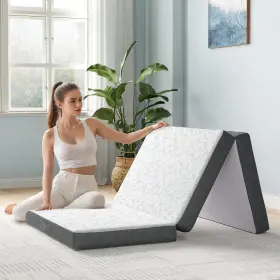 644197466838 ONBRILL Folding Mattress Storage Bag Twin Memory