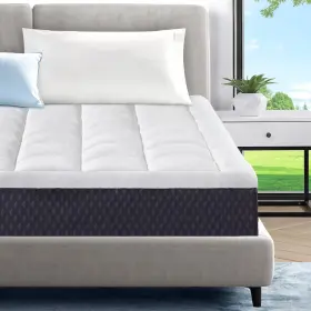 941601148620 ONENICE Queen Mattress Box Breathable Gel Memory
