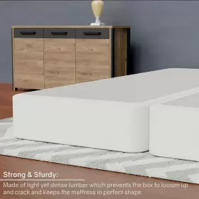 617092875593 ONETAN Wooden Box Spring Split Bed King #3