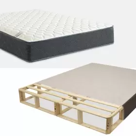 617092900554 ONETAN Mattress Box Spring Set Top Twin #3