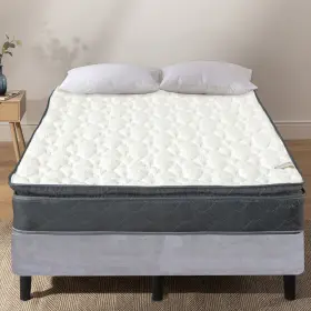617092901544 ONETAN Mattress Platfrom Bed Set Pillow King #2