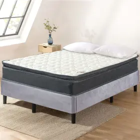 617092901544 ONETAN Mattress Platfrom Bed Set Pillow King