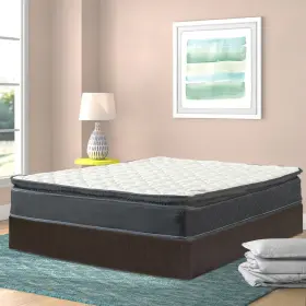 617092903869 ONETAN Mattress Box Spring Set Memory Foam