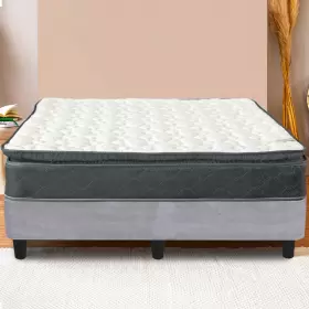 617092903968 ONETAN Mattress Platfrom Bed Set Memory Foam Top #2