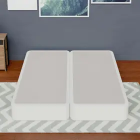 617092967175 ONETAN Wooden Box Spring Split Bed Queen #2