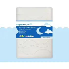 1004233400 ORGANIC DREAM Pack Play Mattress Dual