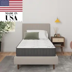 840301748627 OTTOMANSON Twin Mattress Box Firm Hybrid