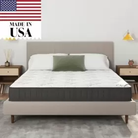 840301748641 OTTOMANSON Queen Mattress Box Firm Hybrid
