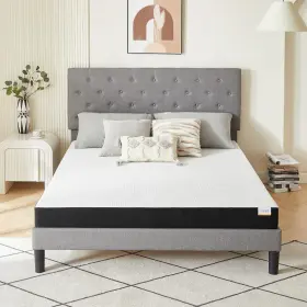788934959525 OUUI Gel Memory Foam Mattress Firm Twin Bed