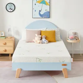 788934960873 OUUI Twin Mattress Memory Foam Box Kids Bamb
