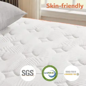 9010 OUUI Hybrid Mattress Gel Memory Foam Pocketed Spring #2