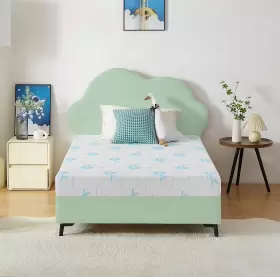 9043 OUUI Twin Queen Memory Foam Mattress Box Feel