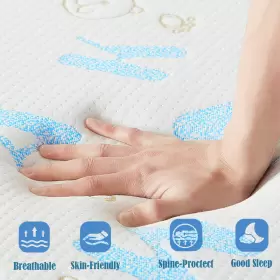 9045 OUUI Memory Foam Mattress Cover Certipur Certifie #3