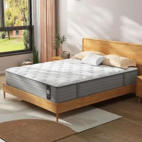 445000591593 PAMAG PIEEOO Queen Mattress Gel Memory Foam Box