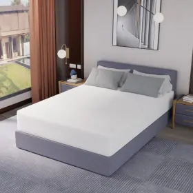 MEM-12Q-M78K-WHITE PAYLESSHERE Tea Memory Foam Mattress Bed