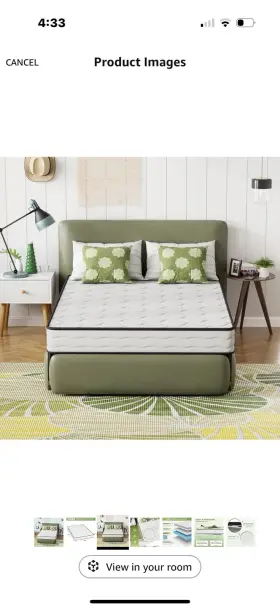 SPR-B-8F-V46L-WHITE PAYLESSHERE Mattress Firm Spring Sleep