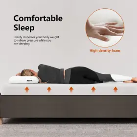 MEM-5F-F6U-WHITE PAYLESSHERE Gel Memory Foam Mattress Firm #3