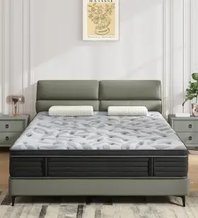 313105418435 PECHINOU King Mattress Bed Box Memory Foam Mat