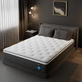 671891570264 PECHINOU Mattress Box Hybrid Gel Memory Foam